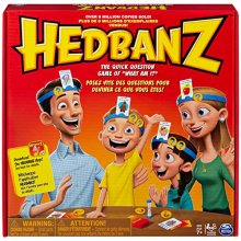 Cover art for Hedbanz, Quick Question Picture Guessing Family Game for Game Night Headbands Board Game, for Adults and Kids Ages 7 and up (Edition May Vary)