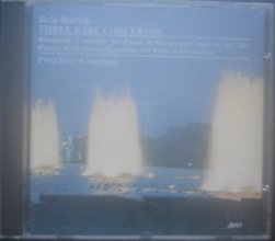 Cover art for Bela Bartok: Three Rare Concertos