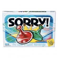 Cover art for Sorry! Board Game for Kids Ages 6 and Up; Classic Hasbro Board Game; Pawn Color May Vary, Family Game (Amazon Exclusive)