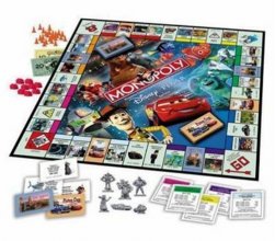 Cover art for Monopoly Disney Pixar Edition Board Game