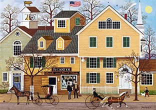 Cover art for Buffalo Games - Charles Wysocki - The Bookstore - 300 Large Piece Jigsaw Puzzle