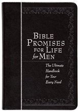 Cover art for Bible Promises for Life for Men: The Ultimate Handbook for Your Every Need (Faux Leather) – A Powerful Bible Handbook for Men, Perfect Gift for All Men, Birthdays, Holidays, and More