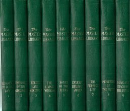 Cover art for The Master Library: 9 Volumes: Leaders of the Olden Days, The Book of the Kingdom, Heroes and Heroines, The Living Wisdom, Songs of the Seers, Everyday Life In Old Judea, The Perfect Life, Pioneers of the Faith, Using and Teaching the Bible ((The Master L