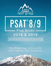 Cover art for PSAT 8/9 Prep Books 2018 & 2019: Test Prep Reading, Writing, & Math Workbook and Practice Test Questions