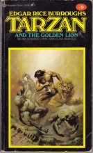 Cover art for Tarzan and the Golden Lion