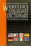 Cover art for The New International Webster's Collegiate Dictionary of the English Language