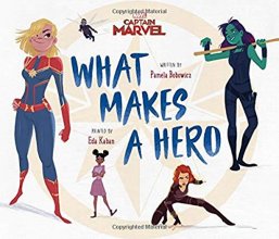 Cover art for Captain Marvel What Makes A Hero