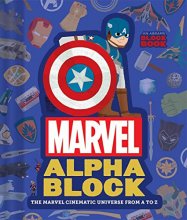 Cover art for Marvel Alphablock (An Abrams Block Book): The Marvel Cinematic Universe from A to Z