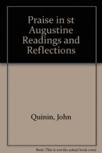 Cover art for Praise in St. Augustine: Readings and Reflections