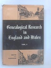 Cover art for Genealogical Research in England and Wales, Volume 1