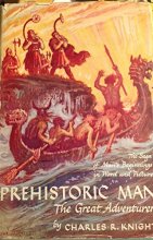 Cover art for PREHISTORIC MAN, THE GREAT ADVENTURER The Saga of Man's Beginnings in Word and Picture