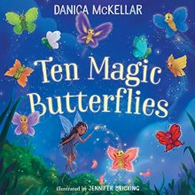 Cover art for Ten Magic Butterflies (McKellar Math)
