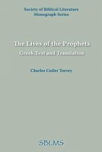Cover art for The Lives of the Prophets: Greek Text and Translation