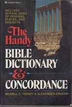 Cover art for The Handy Bible Dictionary and Concordance