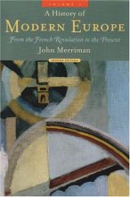 Cover art for A History of Modern Europe, Vol. 2: From the French Revolution to the Present