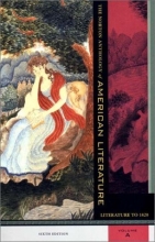 Cover art for The Norton Anthology of American Literature, Sixth Edition, Volume A: Literature to 1820