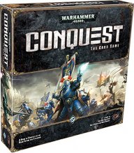 Cover art for Fantasy Flight Games Warhammer 40K Conquest: The Card Game