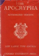 Cover art for The Apocrypha according to the Authorized Version