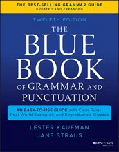 Cover art for The Blue Book of Grammar and Punctuation: An Easy-to-Use Guide with Clear Rules, Real-World Examples, and Reproducible Quizzes