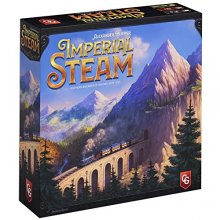 Cover art for Capstone Games: Imperial Steam, Strategy Board Game, Plan, Build and Expand Your Railway Network, 2 to 5 Players, 120 Minute Play Time, Ages 12 and Up