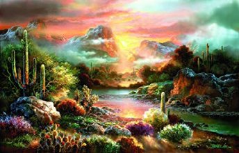 Cover art for Sunset Splendor 1000 pc Jigsaw Puzzle by SUNSOUT INC