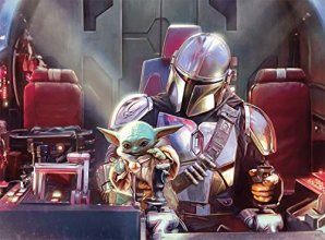Cover art for Buffalo Games - Star Wars: The Mandalorian - This is Not A Toy - 1000 Piece Jigsaw Puzzle