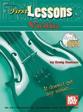 Cover art for Mel Bay First Lessons Violin Book/CD Set