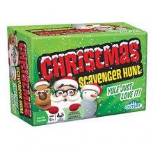 Cover art for Christmas Scavenger Hunt Game - Includes 220 Cards with Holiday Themed Objects Found both Inside and Outside the Home (Ages 6+)