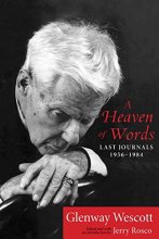 Cover art for A Heaven of Words: Last Journals, 1956–1984