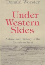 Cover art for Under Western Skies: Nature and History in the American West