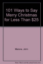 Cover art for 101 Ways to Say Merry Christmas for Less Than $25