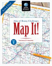 Cover art for Map It! Seek & Find Atlas of Brainy Challenges