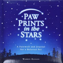 Cover art for Paw Prints in the Stars: A Farewell and Journal for a Beloved Pet