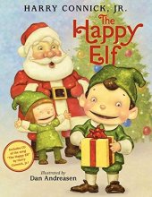 Cover art for The Happy Elf Book and CD: A Christmas Holiday Book for Kids