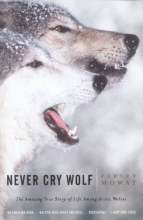 Cover art for Never Cry Wolf : Amazing True Story of Life Among Arctic Wolves