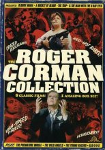 Cover art for Roger Corman Collection (Bloody Mama / A Bucket of Blood / The Trip / Premature Burial / The Young Racers / The Wild Angels / Gas-s-s / X)