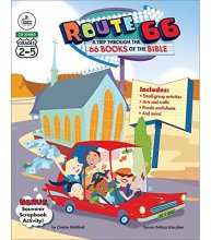 Cover art for Carson Dellosa | Route 66 Book | The 66 Books of the Bible for Kids, Grades 2-5, 192pgs