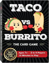 Cover art for Taco vs Burrito - The Strategic Family Friendly Card Game Created by a 7 Year Old - Perfect for Boys, Girls, Kids, Families & Adults [Amazon Exclusive]