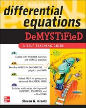 Cover art for Differential Equations Demystified (Demystified)