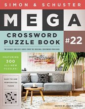 Cover art for Simon & Schuster Mega Crossword Puzzle Book #22 (22) (S&S Mega Crossword Puzzles)