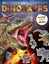 Cover art for Sticker Encyclopedia Dinosaurs (Sticker Encyclopedias)