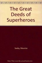 Cover art for The Great Deeds of Superheroes
