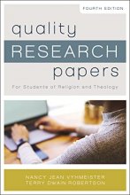 Cover art for Quality Research Papers: For Students of Religion and Theology