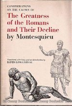 Cover art for Considerations on the Causes of the Greatness of the Romans and Their Decline