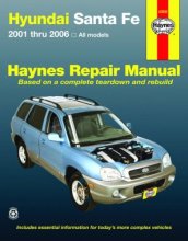 Cover art for Hyundai Santa Fe 2001-2006 (Haynes Repair Manual)