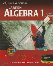 Cover art for Holt McDougal Larson Algebra 1