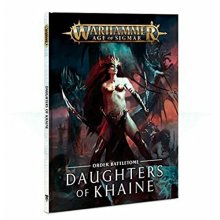 Cover art for Battletome Daughters of Khaine Age of Sigmar (HB)