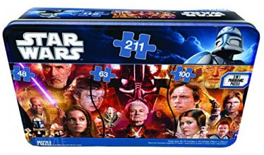 Cover art for Star Wars Panorama Puzzle Tin Size 30.75 inches X 15 inches (78cm X 38cm )-Styles may vary