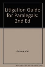 Cover art for Litigation Guide for Paralegals: Research and Drafting