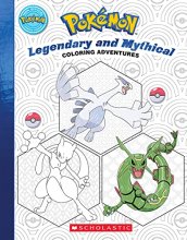 Cover art for Pokémon Coloring Adventures #2: Legendary & Mythical Pokémon